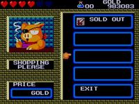 une photo d'Ã©cran de Wonder Boy III - The Dragon s Trap sur Sega Master System
